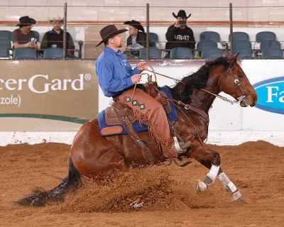 NRCHA Limited Open Bridle Reserve World Champion